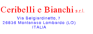 logo della CeribellieBianchi